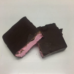 marshmallow brick enrobed in cho